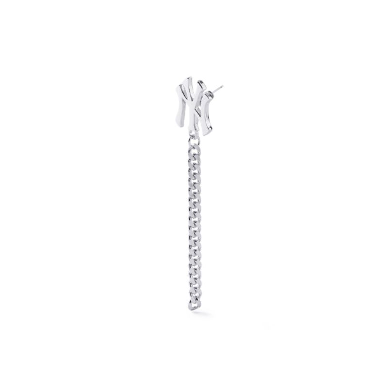 MLB Korea - Logo Chain Single Earring
