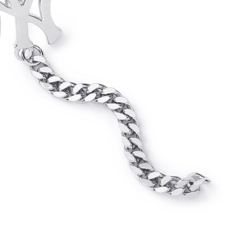 MLB Korea - Logo Chain Single Earring