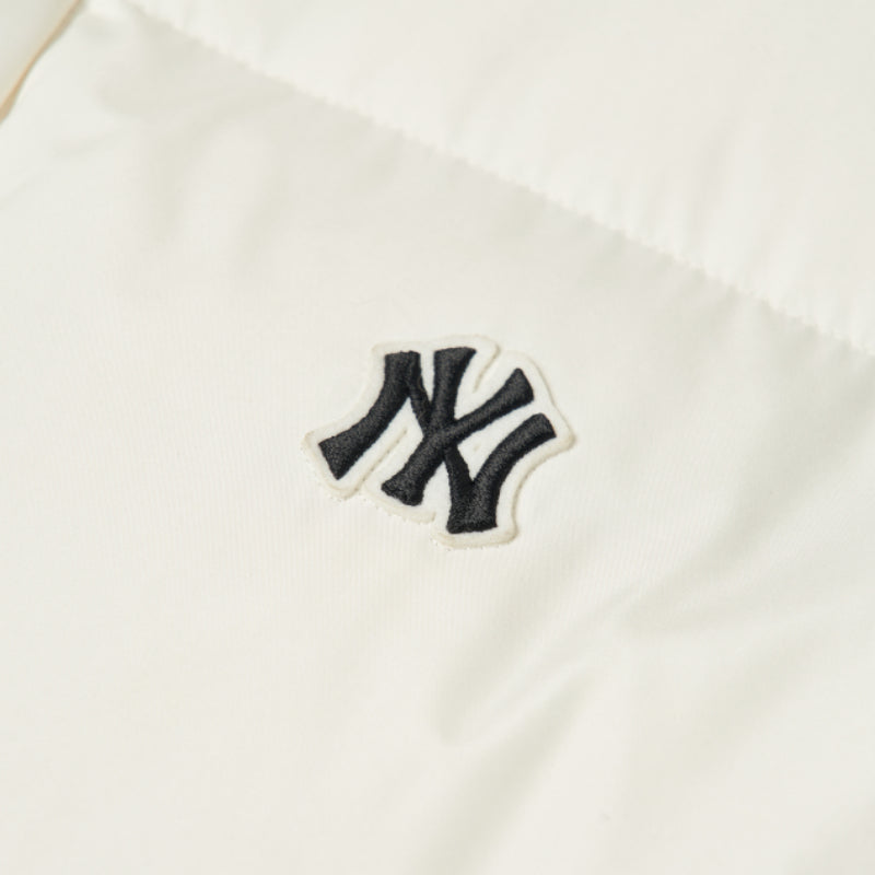 MLB Korea - New York Yankees Basic Hooded Long Padded Jacket