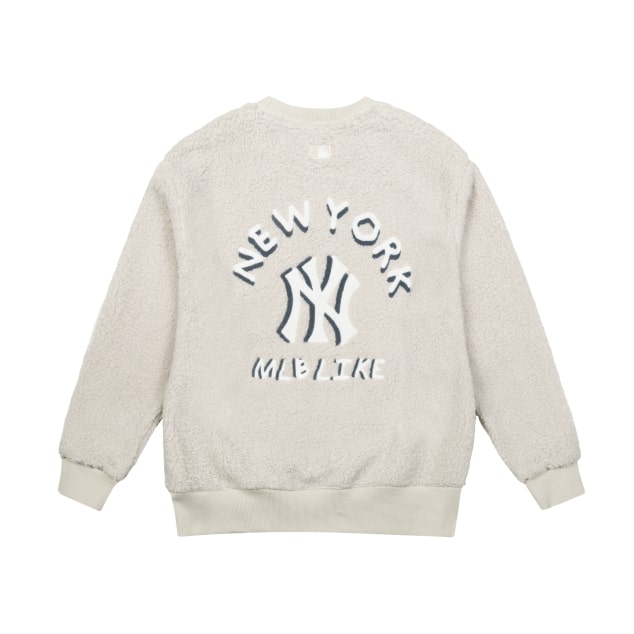 MLB Korea - MLB LIKE Wool Fleece Overfit Brushed Sweatshirt