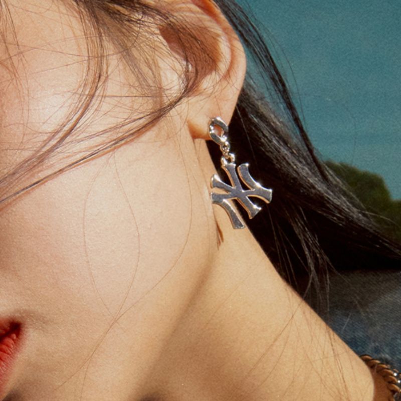 MLB Korea - Ringing Logo Single Earring