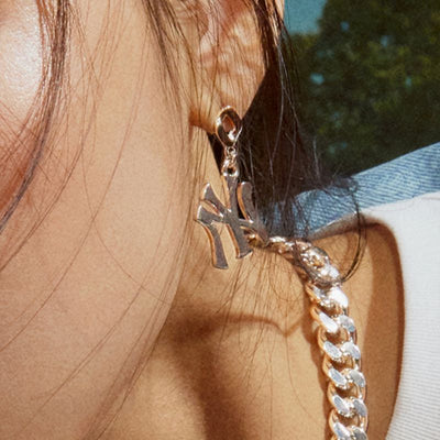 MLB Korea - Ringing Logo Single Earring