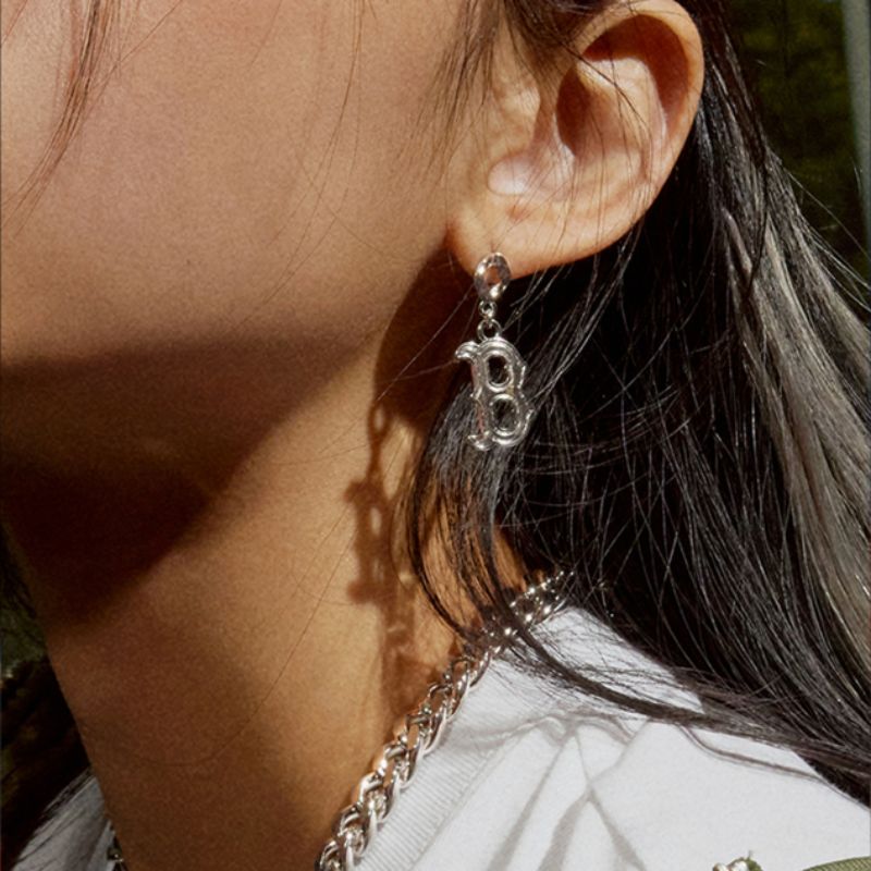 MLB Korea - Ringing Logo Single Earring