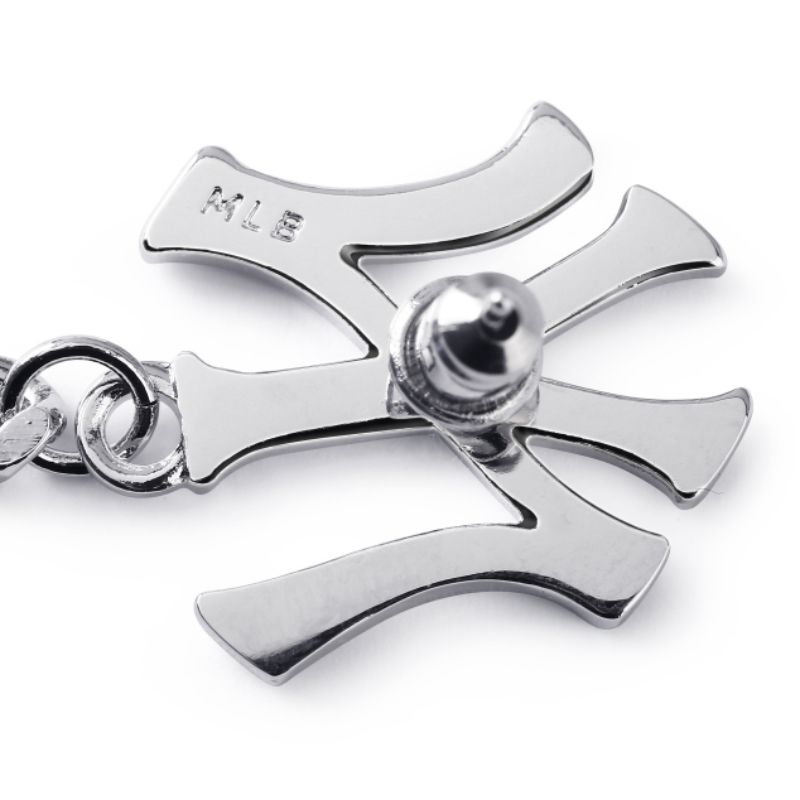 MLB Korea - Logo Chain Single Earring
