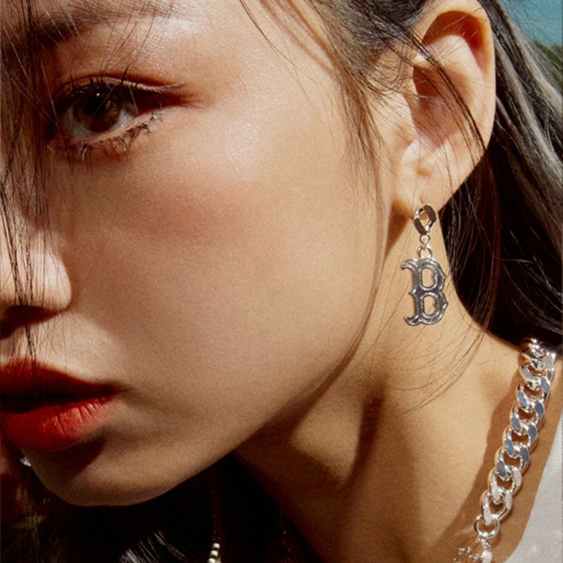 MLB Korea - Ringing Logo Single Earring
