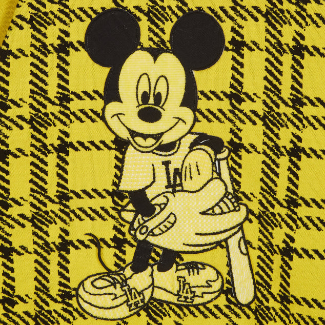 MLB x Disney - Check Cardigan - Mickey Mouse - Preorder