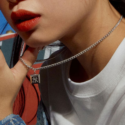 MLB Korea - Square Pendant Necklace