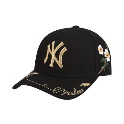 MLB Korea - New York Yankees Gold Bee Adjustable Cap