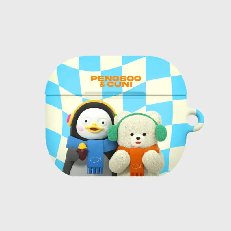 Earpearp x Pengsoo - Winter Buddy AirPods Hard Case - Earpearp x Pengsoo - AirPods Case - Harumio