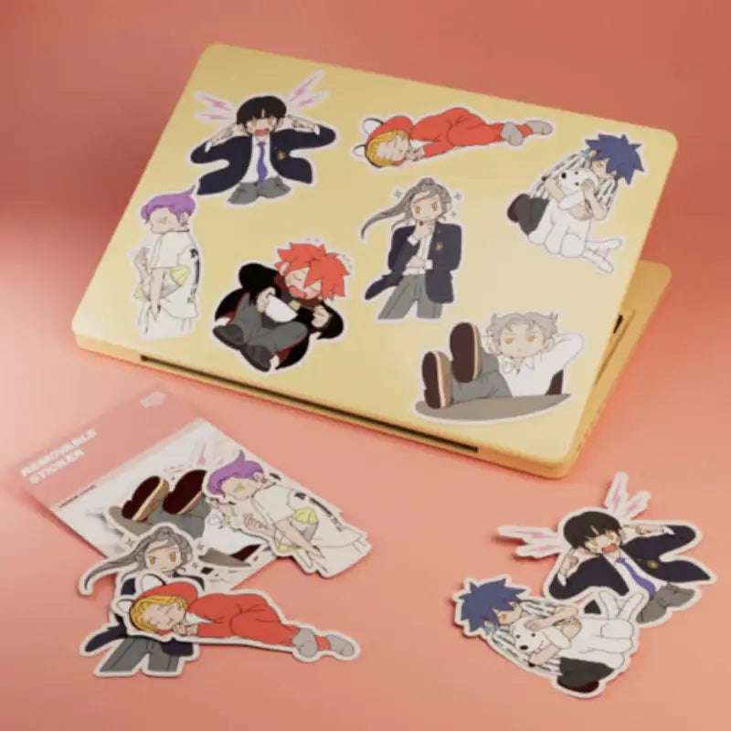 Dark Moon - Cut Toon Deco Sticker - Webtoon Friends - Stickers - Harumio