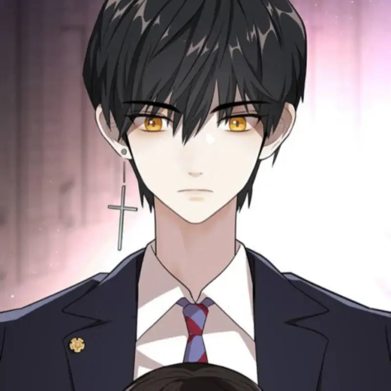Dark Moon - Decelis Rose Badge - Webtoon Friends - Badge - Harumio