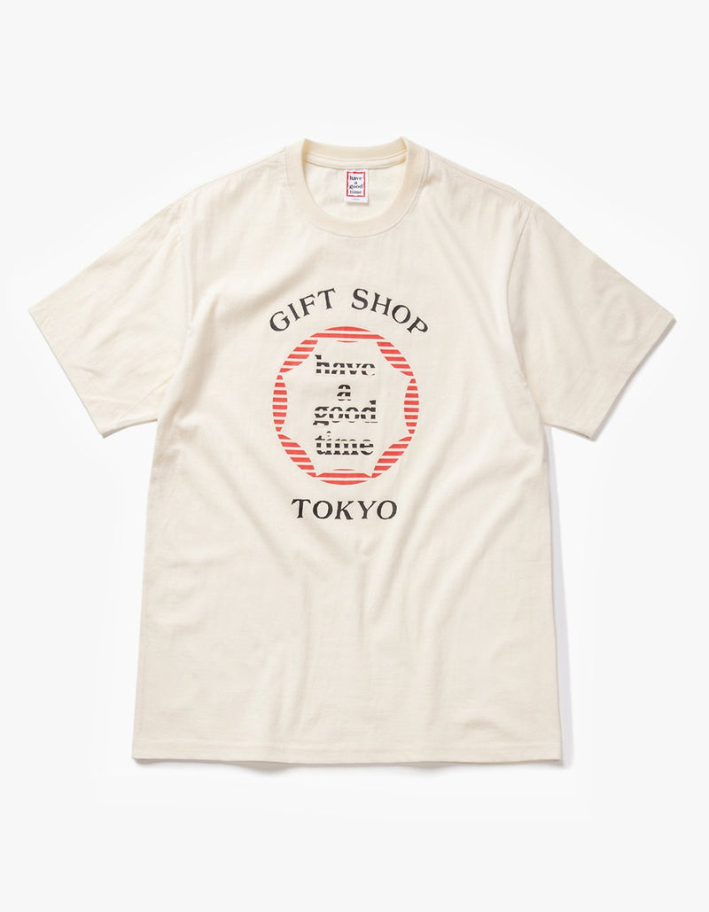 have a good time - Cruise Short Sleeve T-shirt - Cream