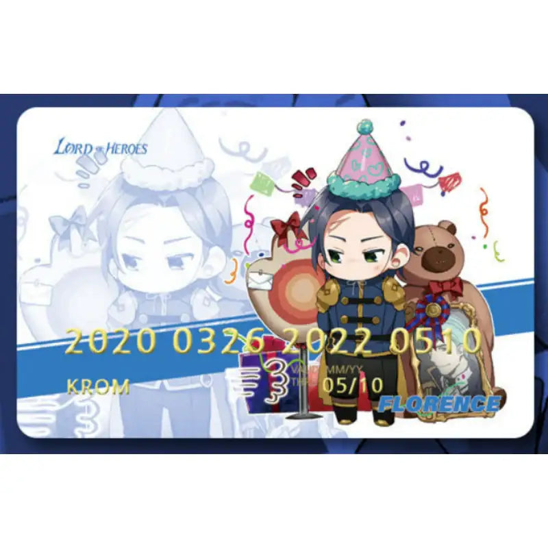 Lord of Heroes x GOODSBEE - Birthday Keyring - GOODSBEE - Keyring - Harumio