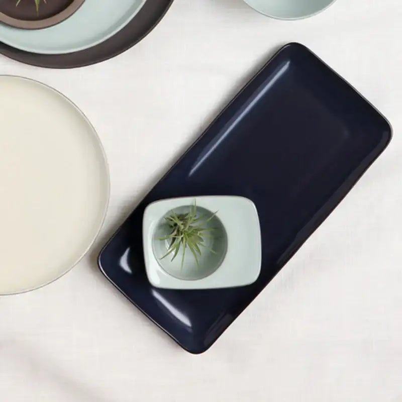 Neoflam - Guggen Paper Ceramic Rectangular Plate - Neoflam - Plates - Harumio