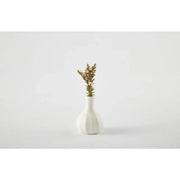 Chaora - White Porcelain Angle Vase (S) - Chaora - Tableware - Harumio