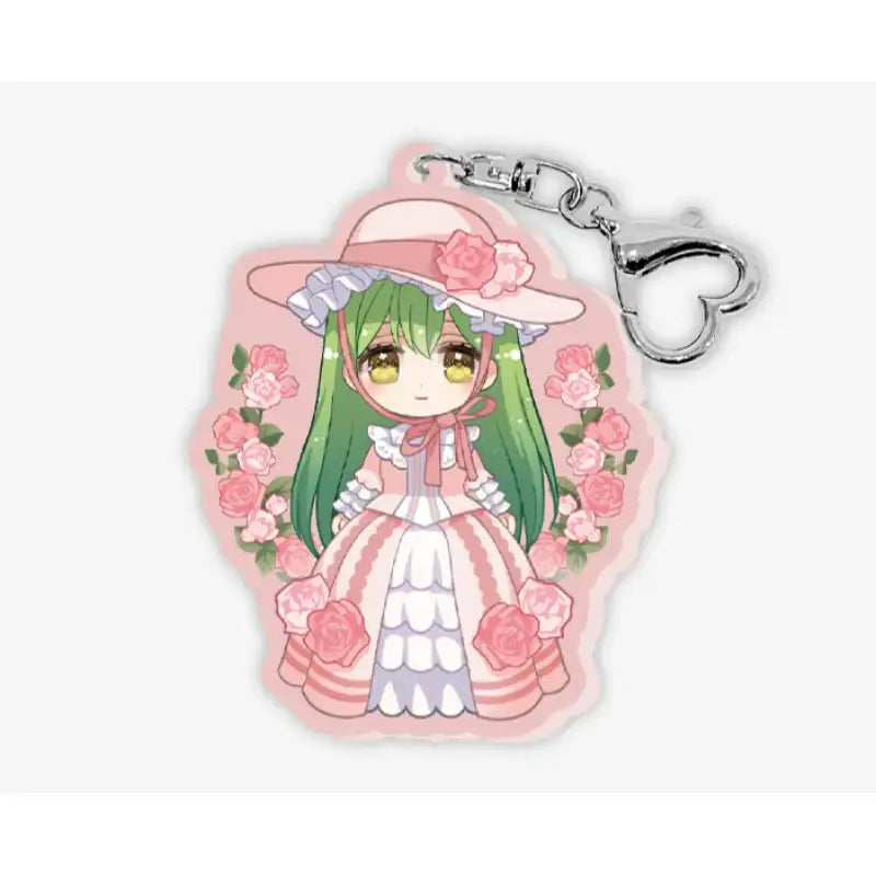 Please Throw Me Away - Hologram Acrylic Keyring - Daon Webtoon Store - Keyring - Harumio