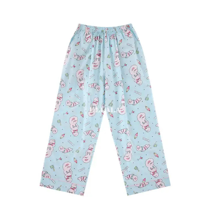 Esther Bunny x Ullala - Vacation Bunny Pajama Pants - Esther Bunny x Ullala - Clothing - Harumio