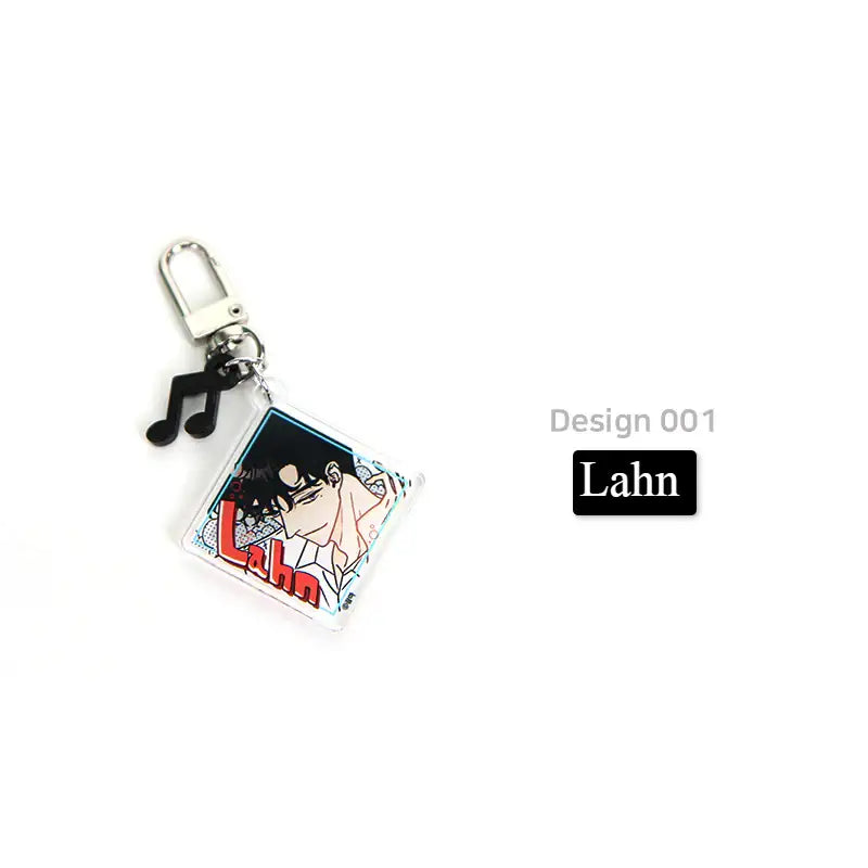 Kiss on the Piano - Acrylic Keyring - Webtoon Shop - Keyrings - Harumio