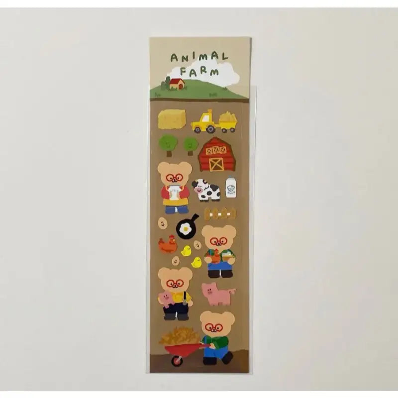 Teteum - Animal Farm Sticker - Teteum - Stationary - Harumio