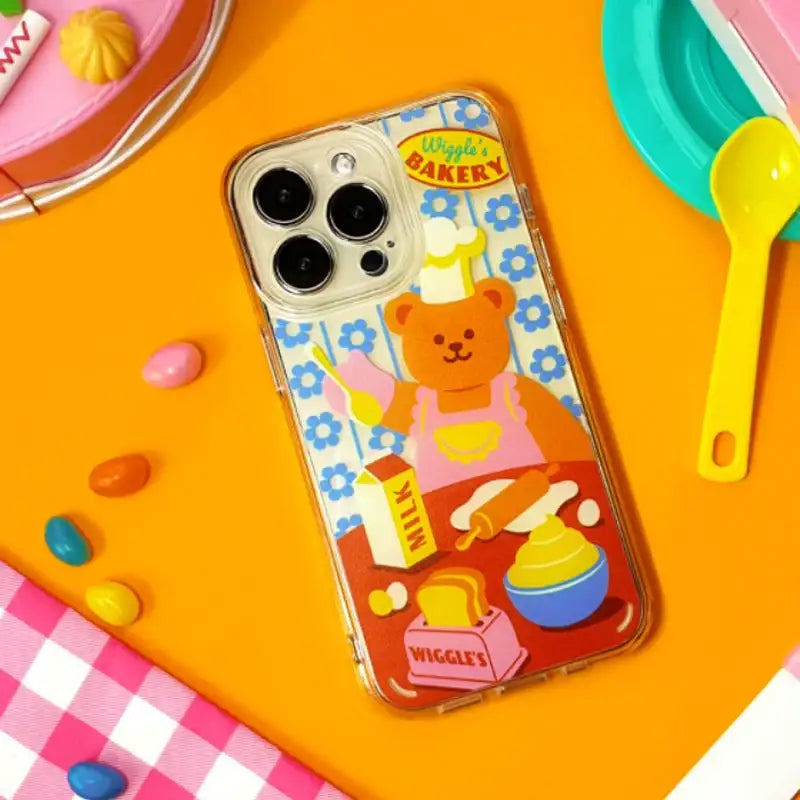 Wiggle Wiggle - Samsung Series Transparent Case 2 - Wiggle Wiggle - Phone Case - Harumio