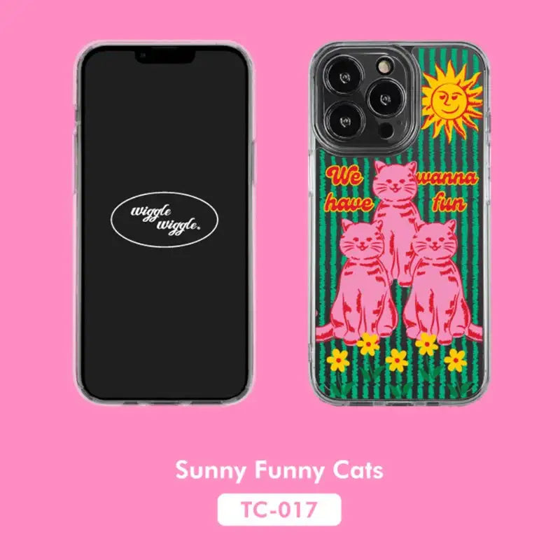 Wiggle Wiggle - Samsung Series Transparent Case 2 - Wiggle Wiggle - Phone Case - Harumio