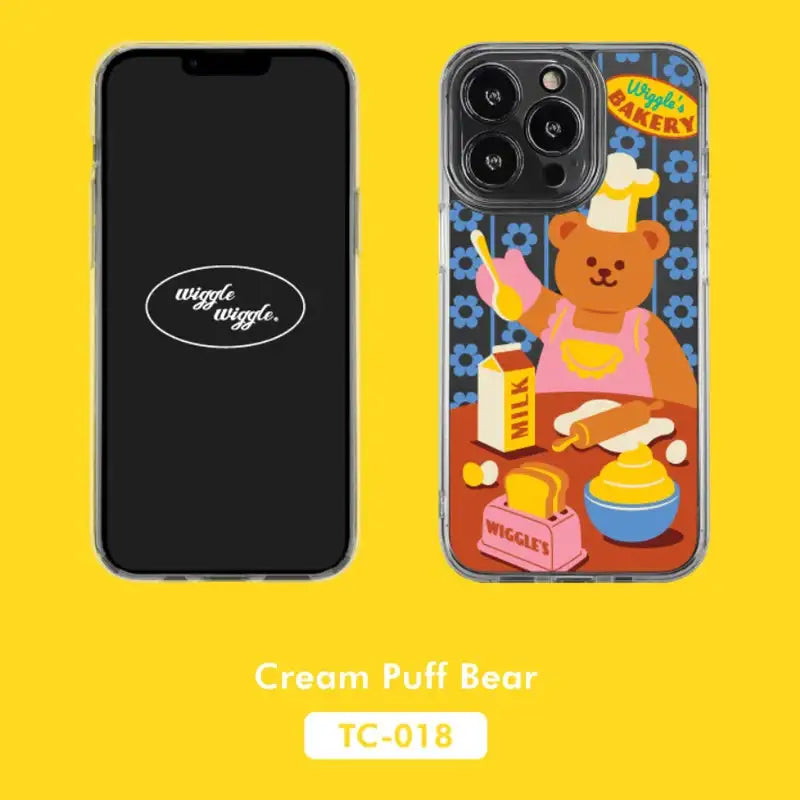 Wiggle Wiggle - Samsung Series Transparent Case 2 - Wiggle Wiggle - Phone Case - Harumio