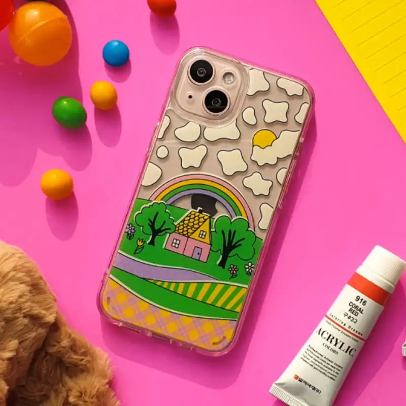 Wiggle Wiggle - Samsung Series Transparent Case 2 - Wiggle Wiggle - Phone Case - Harumio