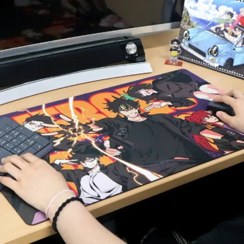 Heroes Plan B - Long Mouse Pad - Webtoon Shop - Mouse Pad - Harumio