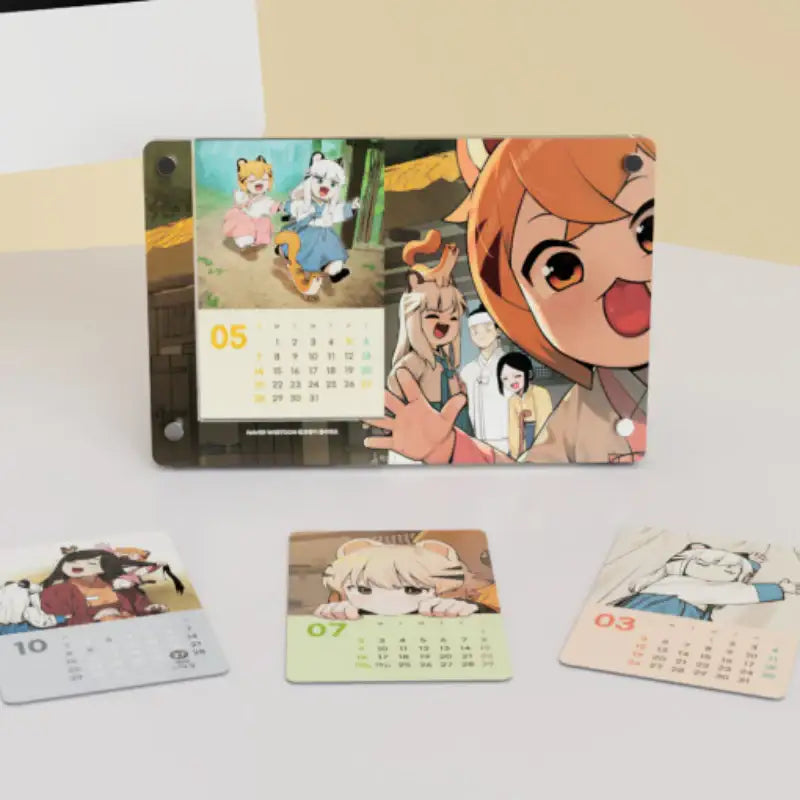 Tiger Coming In - 2023 Acrylic Calendar - Webtoon Friends - Calendar - Harumio