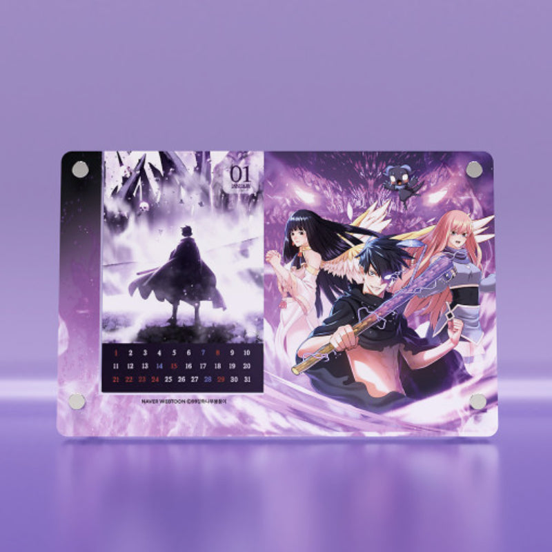 +99 Reinforced Wooden Stick - 2023 Acrylic Calendar - Webtoon Friends - Calendar - Harumio