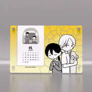Push-off - 2023 Acrylic Calendar - Webtoon Friends - Calendar - Harumio
