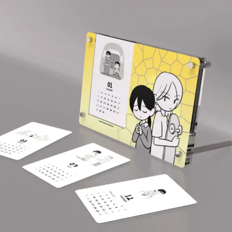 Push-off - 2023 Acrylic Calendar - Webtoon Friends - Calendar - Harumio
