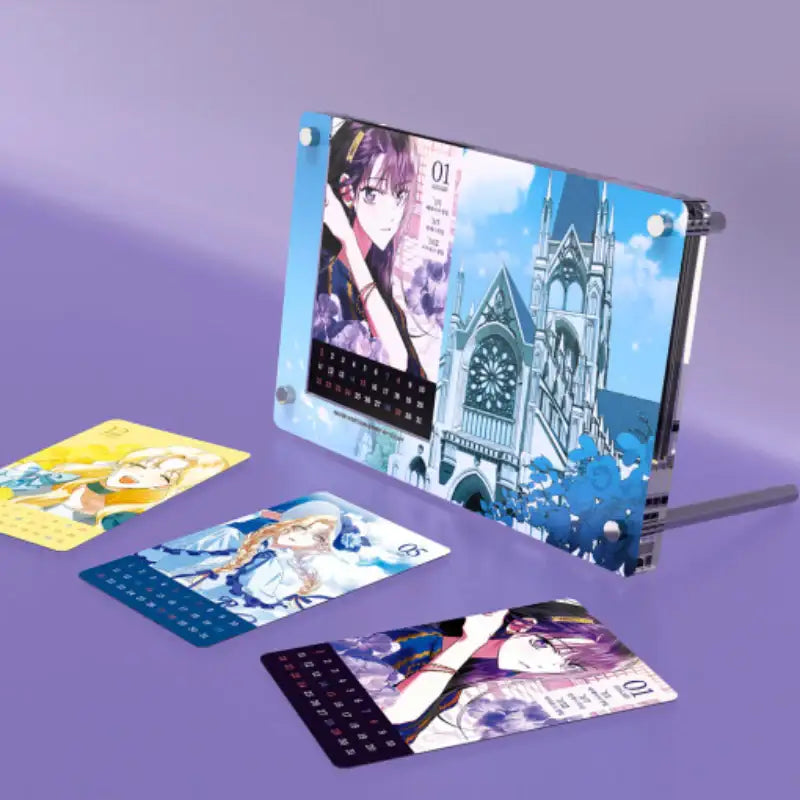 Your Throne - 2023 Acrylic Calendar - Webtoon Friends - Calendar - Harumio