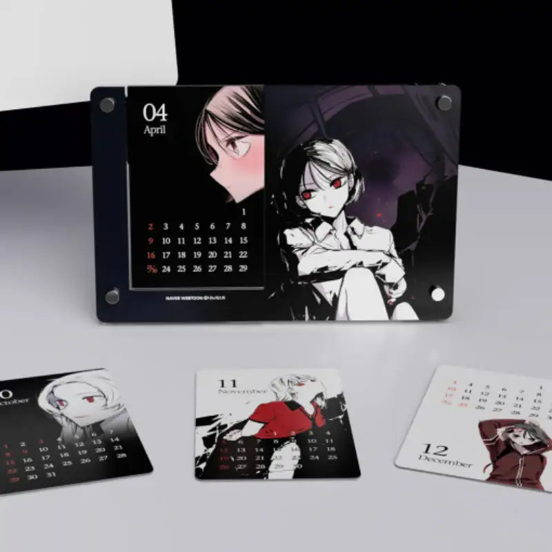 Nano List - 2023 Acrylic Calendar - Webtoon Friends - Calendar - Harumio