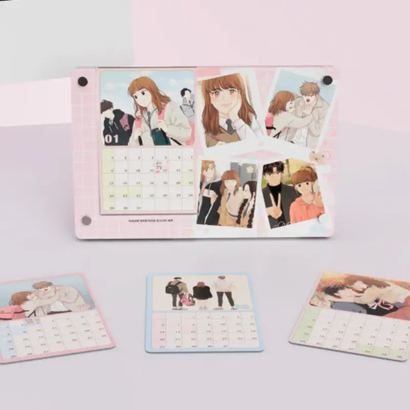 Odd Girl Out - 2023 Acrylic Calendar - Webtoon Friends - Calendar - Harumio