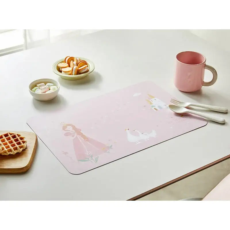 Korean Swan Lake - Double Sided Dining Mat - Modern House - Dinning Mat - Harumio