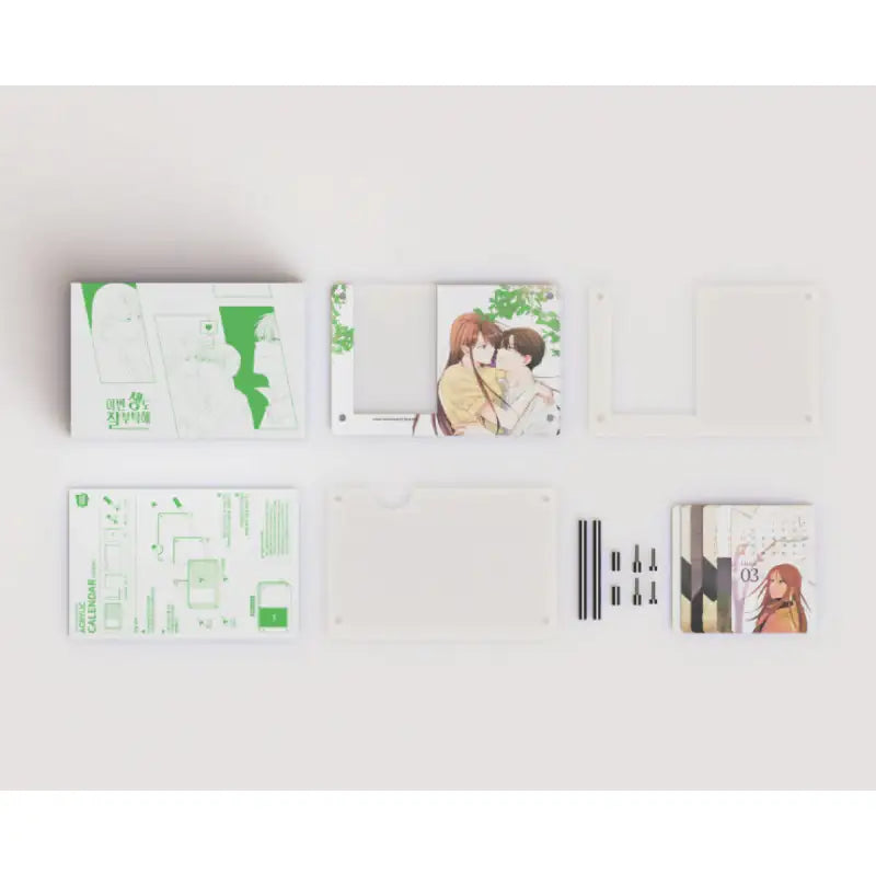 See You in My 19th Life - 2023 Acrylic Calendar - Webtoon Friends - Calendar - Harumio