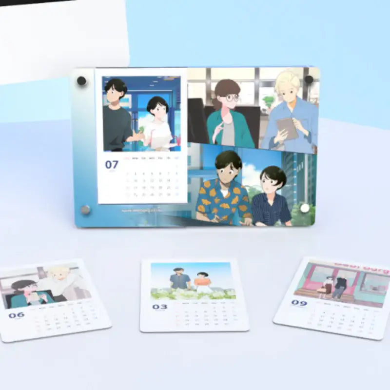 Daily Jojo - 2023 Acrylic Calendar - Webtoon Friends - Calendar - Harumio