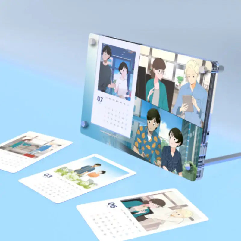 Daily Jojo - 2023 Acrylic Calendar - Webtoon Friends - Calendar - Harumio