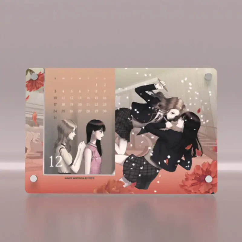 Sister Wars - 2023 Acrylic Calendar - Webtoon Friends - Calendar - Harumio