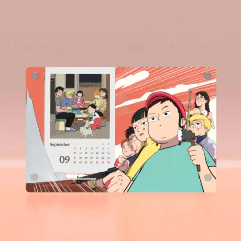 We Are the Zombies - 2023 Acrylic Calendar - Webtoon Friends - Calendar - Harumio