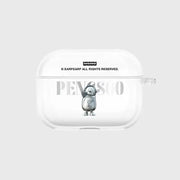 Earpearp x Pengsoo - Steel Pengsoo Airpods Pro Clear Hard Case - Earpearp x Pengsoo - Airpods Case - Harumio