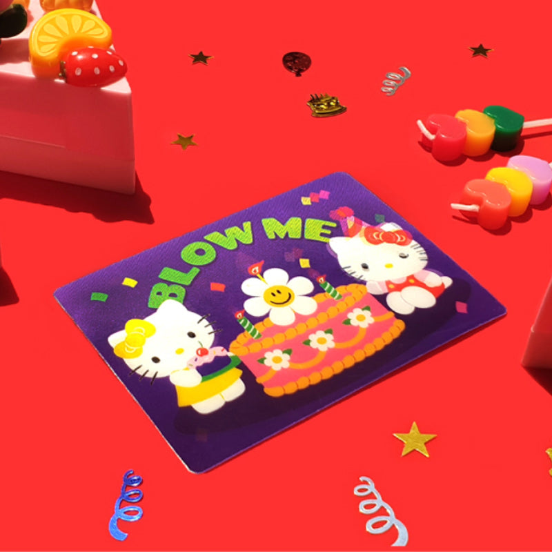 Wiggle Wiggle x Hello Kitty - Lenticular Card