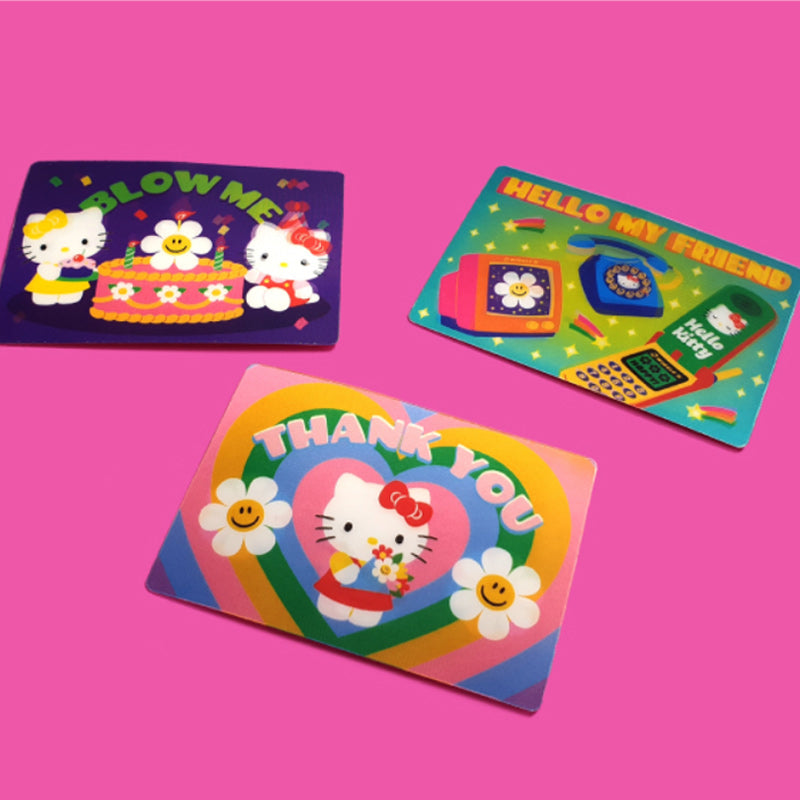 Wiggle Wiggle x Hello Kitty - Lenticular Card