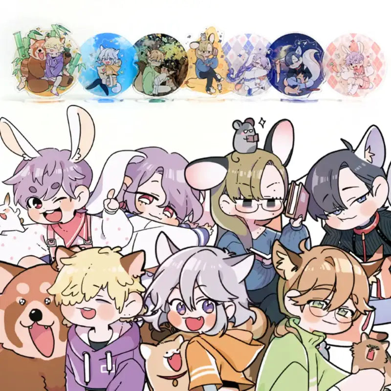 Mushroom Soup - Acrylic Stand - Webtoon Shop - Acrylic Stand - Harumio