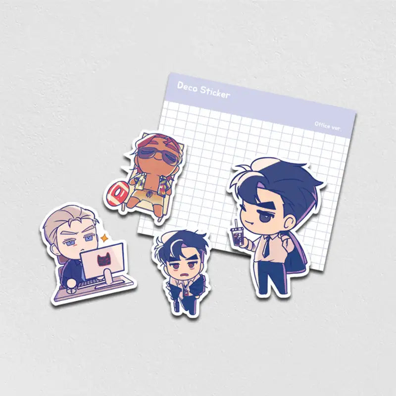 Daemuljeon - Deco Sticker - Official W - Stickers - Harumio