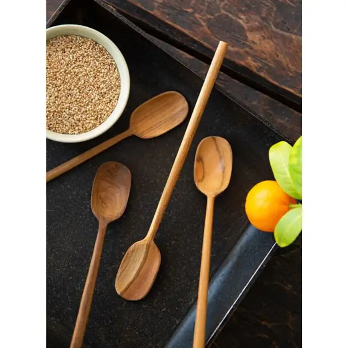 Bosan Pottery - Teak Long Spoon - Bosan Pottery - Home & Living, Accessories - Harumio