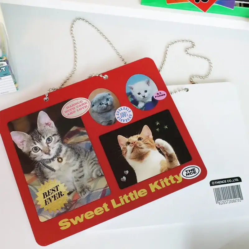 THENCE - ABS Wall Banner Kitten - THENCE - Accessories, Pouch - Harumio