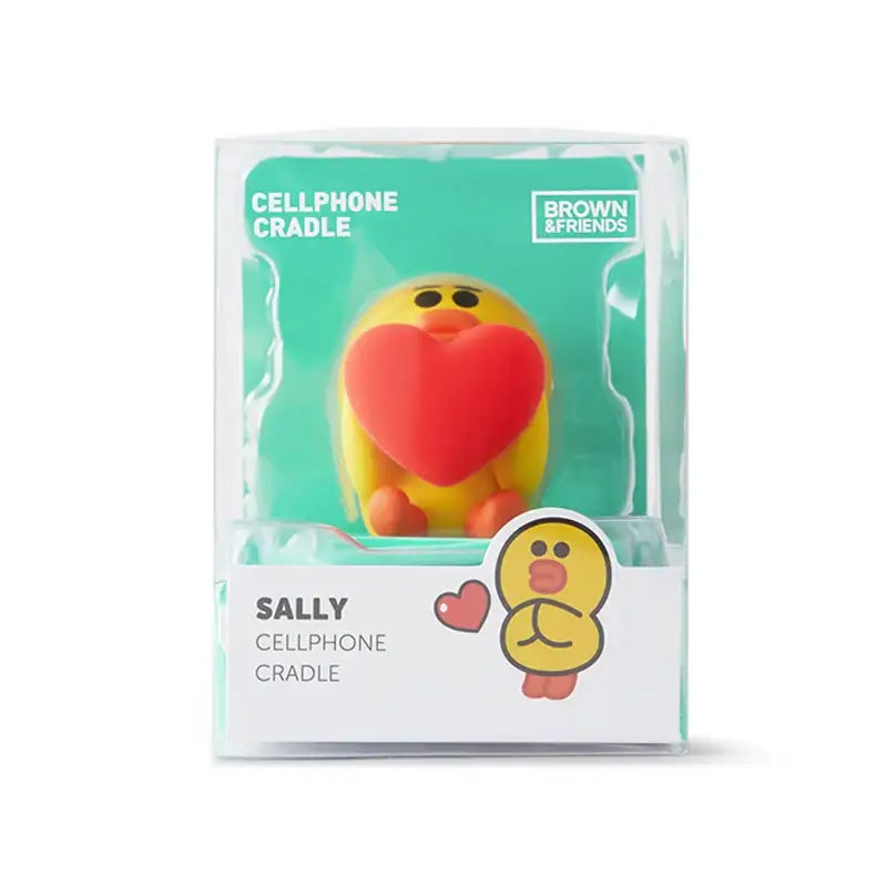 Line Friends - Sally Heart Figure Stand - Line Friends - Accessories, Toys - Harumio