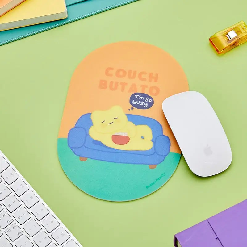 Butter - BT Mouse Pad - Modern House - Mouse Pads - Harumio
